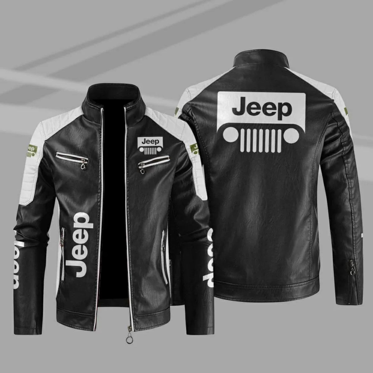 Jeep Jacket Jeep Sport Leather Jacket V33