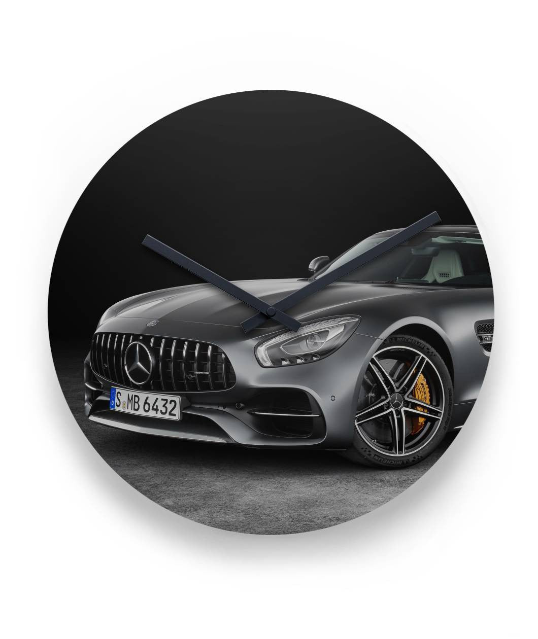 Mercedes AMG GT C Uhr 11" Round Wall Clock - TeePerfect 