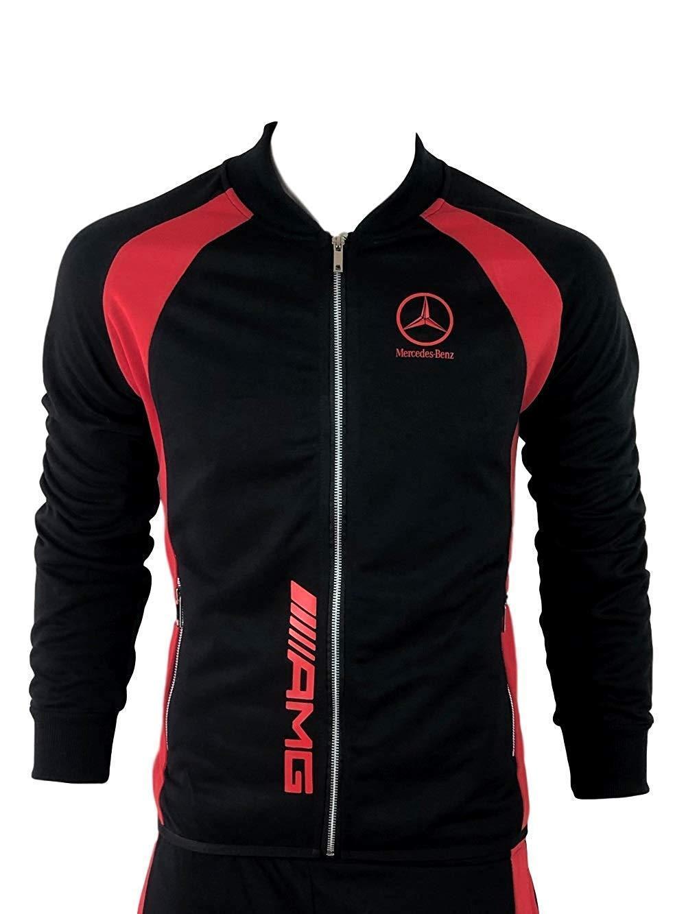 Survetement Mercedes AMG Noir et Rouge Training-Survetement-AlphaPlace-Pixefy