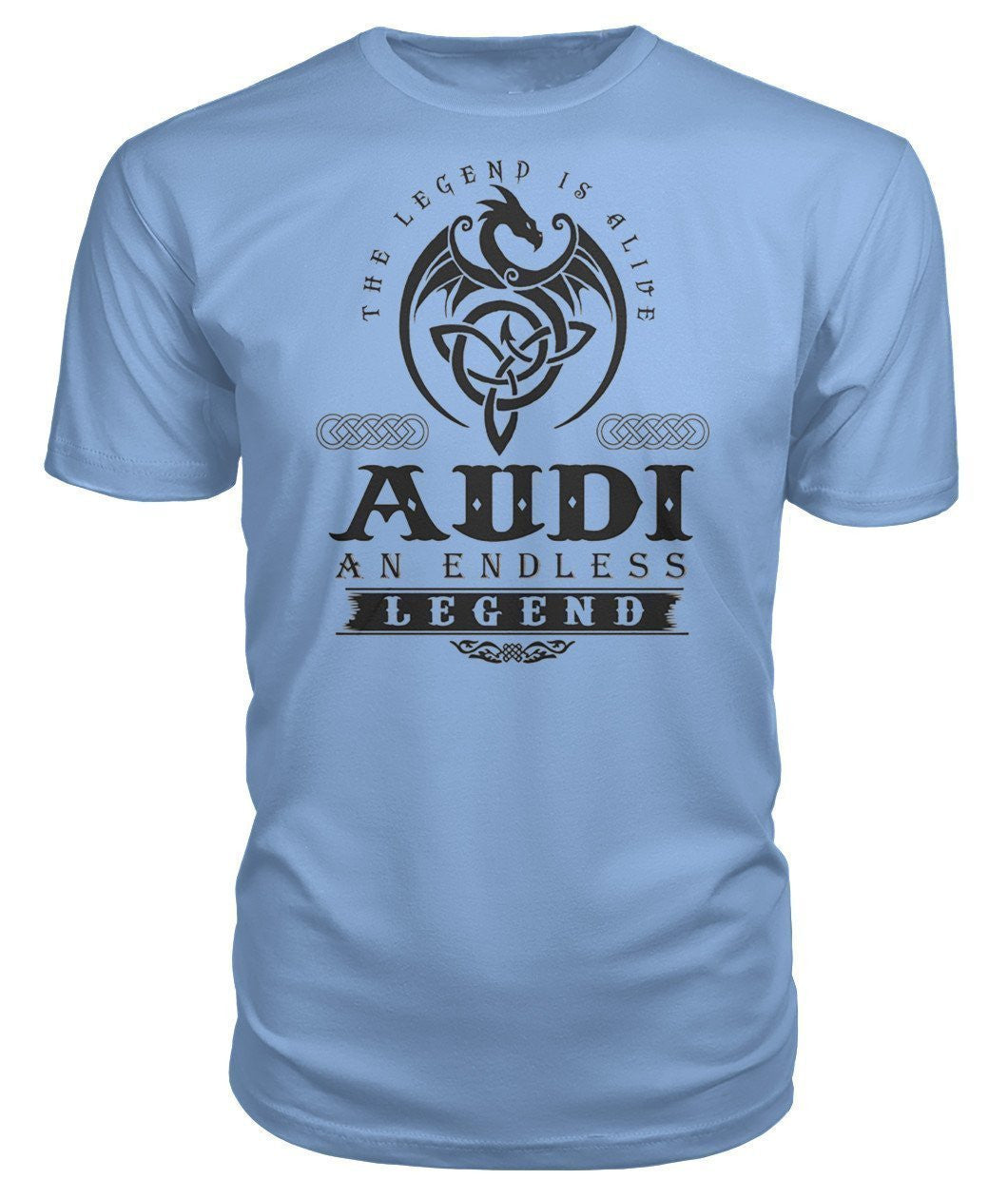 AUDI AN ENDLESS LEGEND Premium Unisex T SHIRT