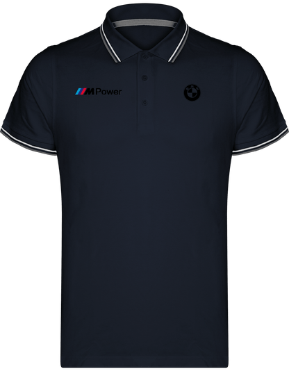 BMW Polo Shirt Maille Piquées 2 bandes