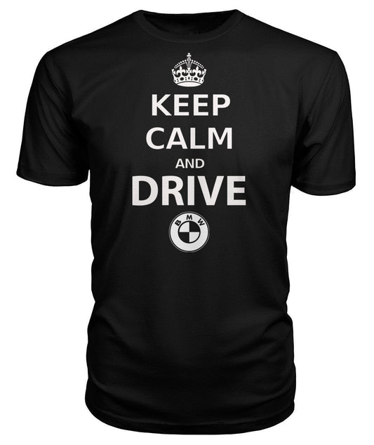 KEEP CALM AND DRIVE BMW Premium Unisex Tee