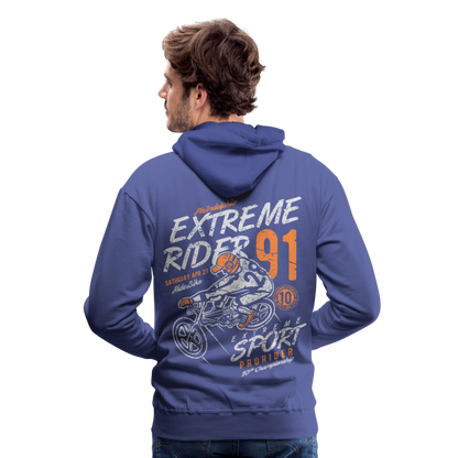 Extremerider Motorcycle Men’s Premium Hoodie - royal blue