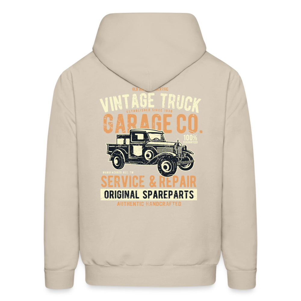 Vintage truck Cars Men's Hoodie - Sand