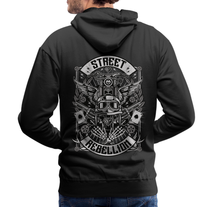 Street Rebellion Men’s Premium Hoodie - black