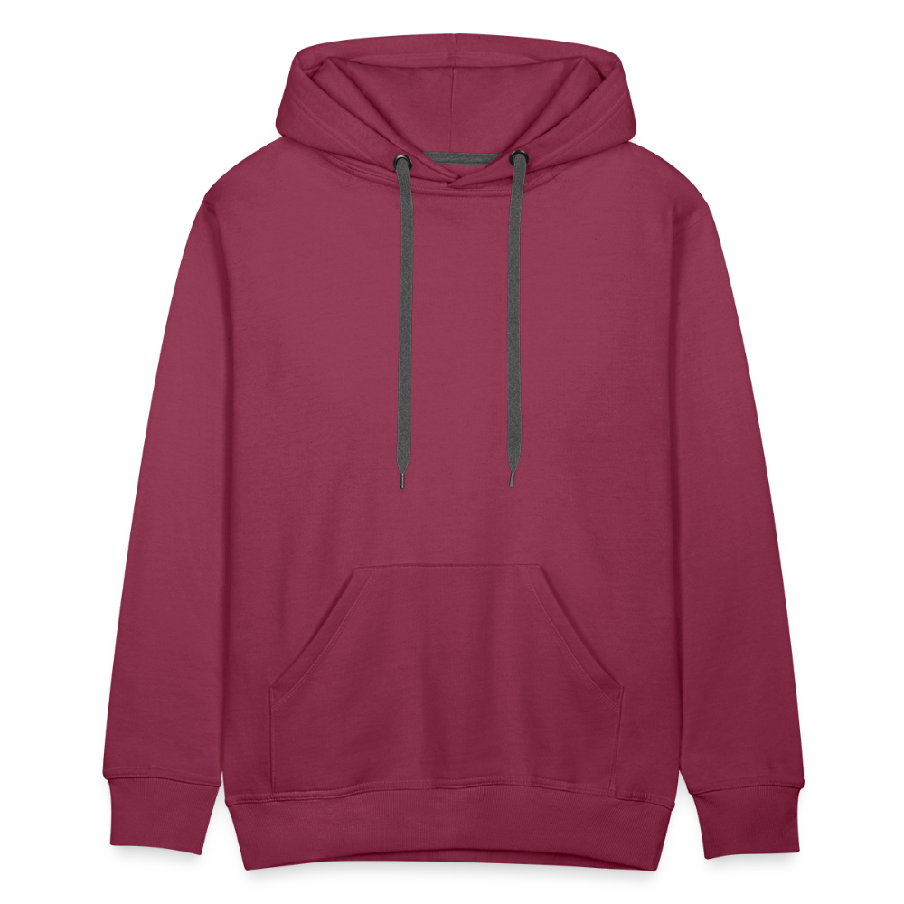 Motocross design Motorcycle Men’s Premium Hoodie - bordeaux