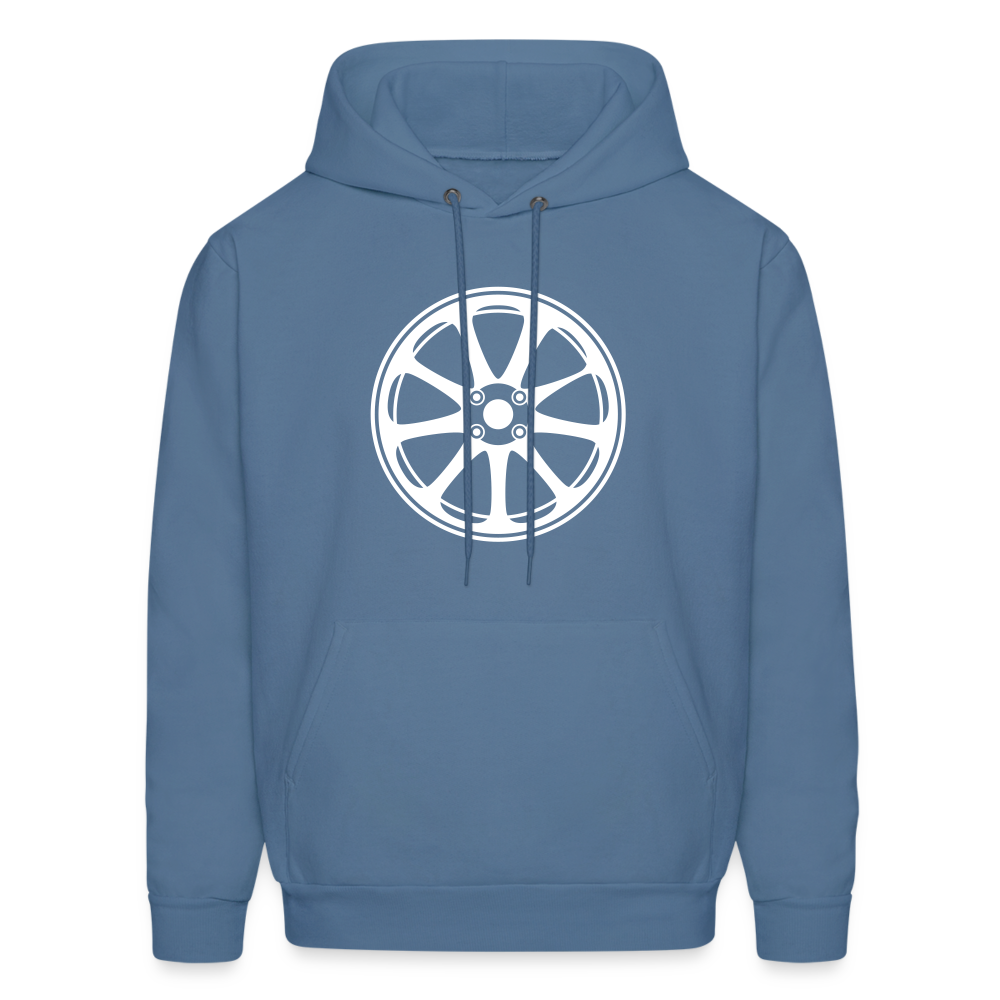 wheel rims Men's Hoodie - denim blue