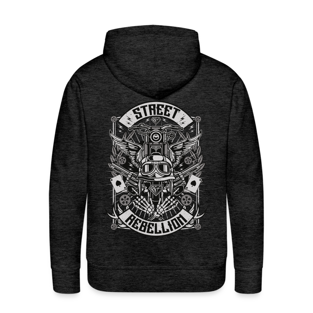 Street Rebellion Men’s Premium Hoodie - charcoal grey