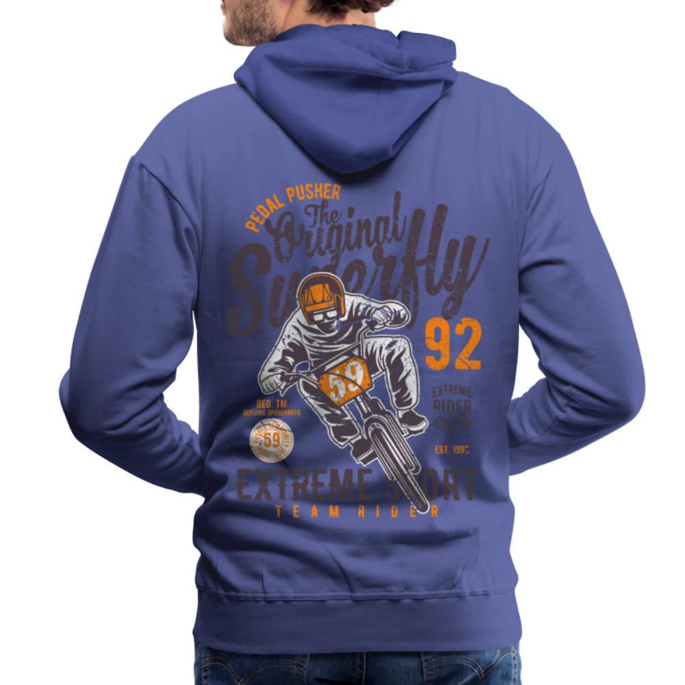 Pedal Pusher Extreme Sport Men’s Premium Hoodie - royal blue