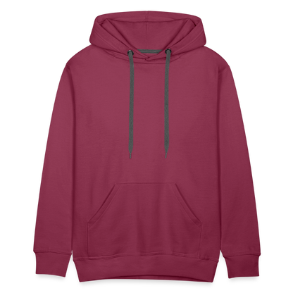 Super Bike Motorcycle Men’s Premium Hoodie - bordeaux