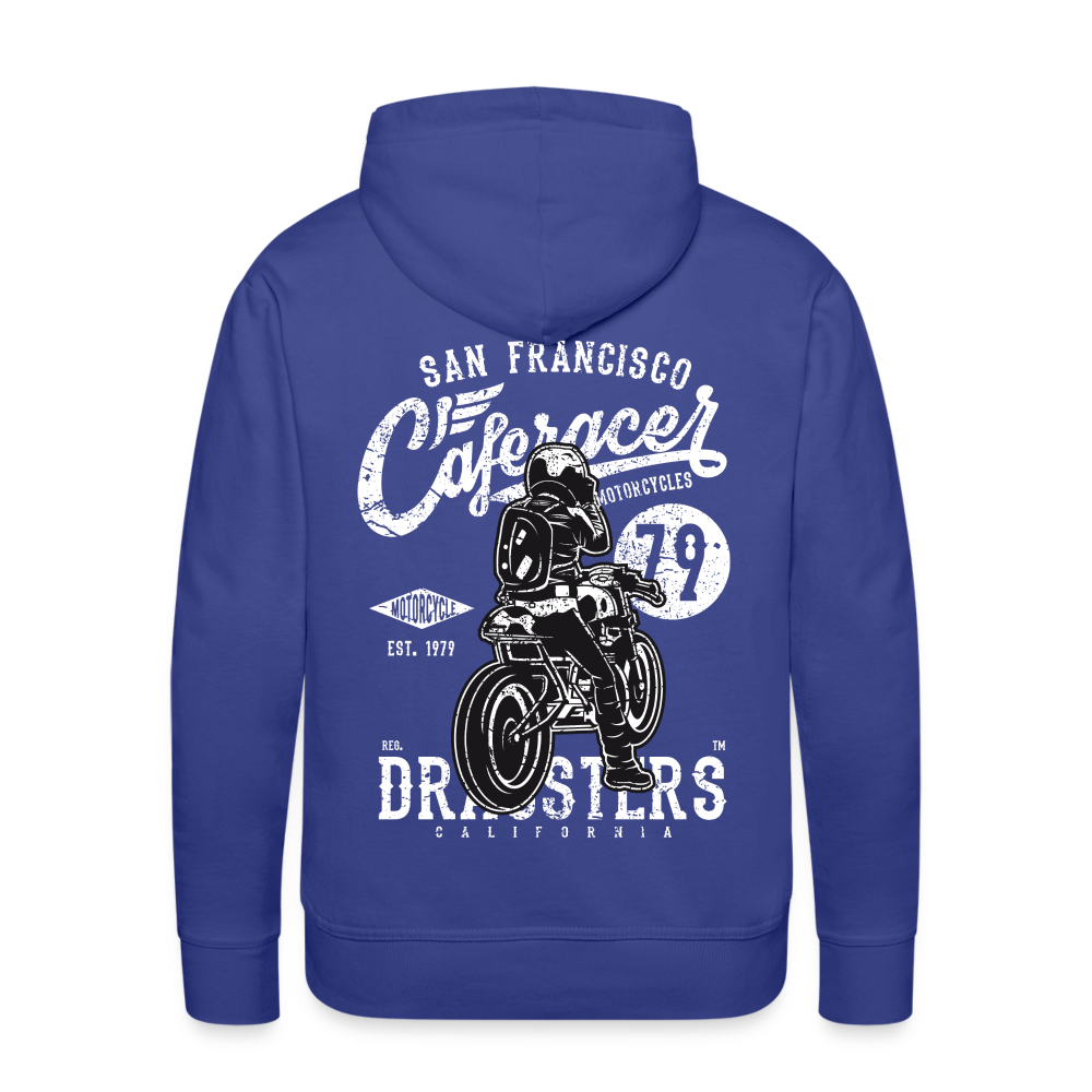 Motorcycle San Francisco Caferacer Men’s Premium Hoodie - royal blue