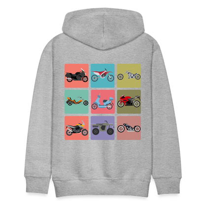 Motorcycles Men’s Premium Hoodie - heather grey