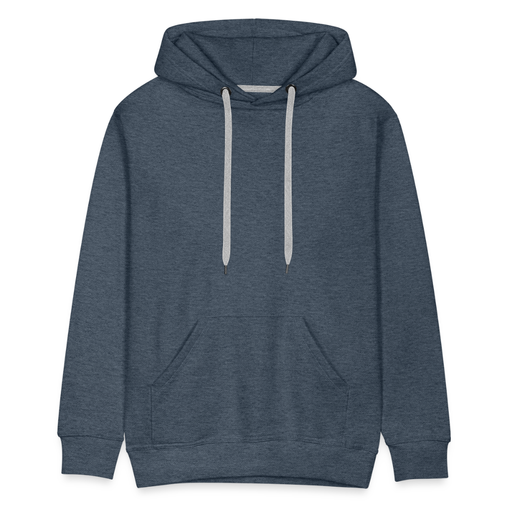 Extremerider Motorcycle Men’s Premium Hoodie - heather denim