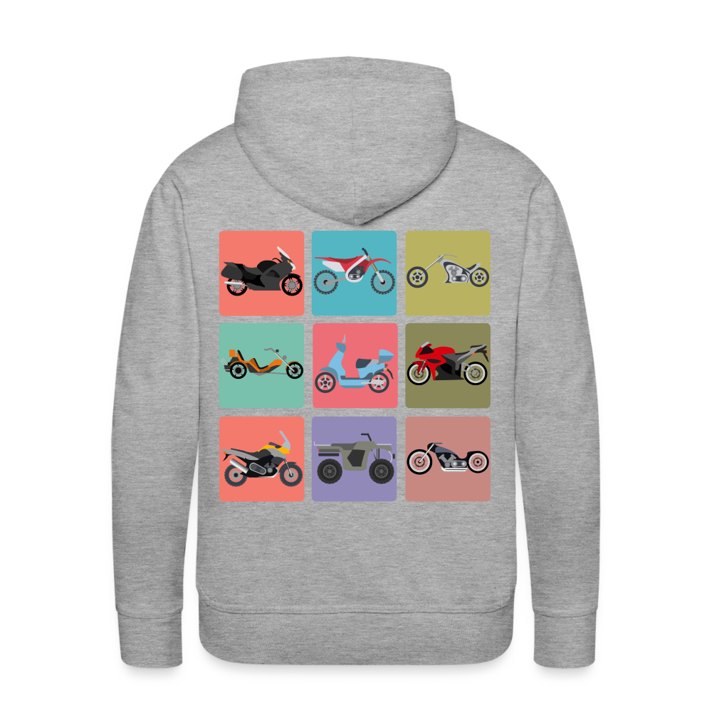 Motorcycles Men’s Premium Hoodie - heather grey