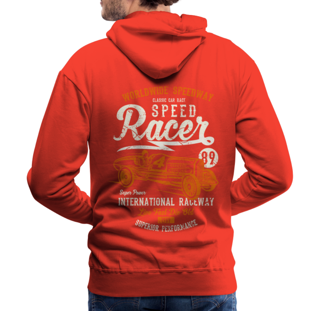 Speed Racer Men’s Premium Hoodie - red