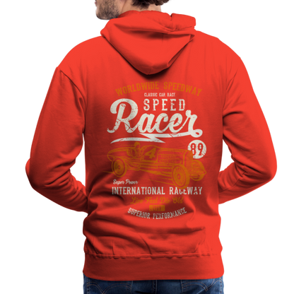 Speed Racer Men’s Premium Hoodie - red