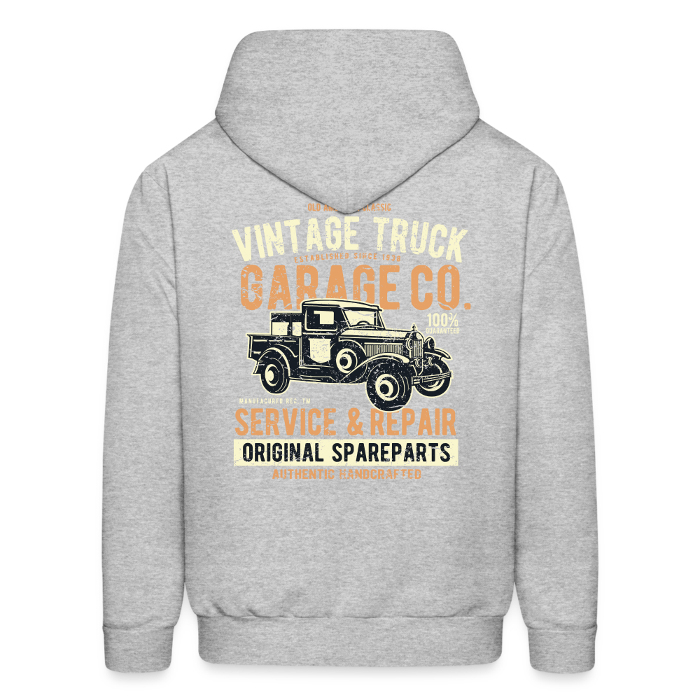 Vintage truck Cars Men's Hoodie - heather gray