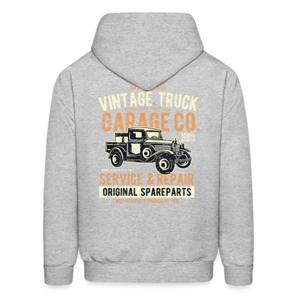 Vintage truck Cars Men's Hoodie - heather gray