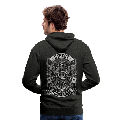 Street Rebellion Men’s Premium Hoodie - charcoal grey