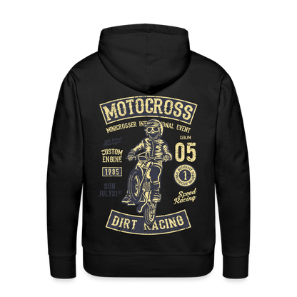 Motocross design Motorcycle Men’s Premium Hoodie - black