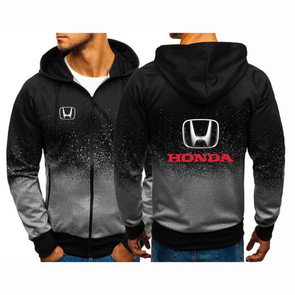 Honda Hoodie Honda Hooded Sweatshirt Gradient Color V29