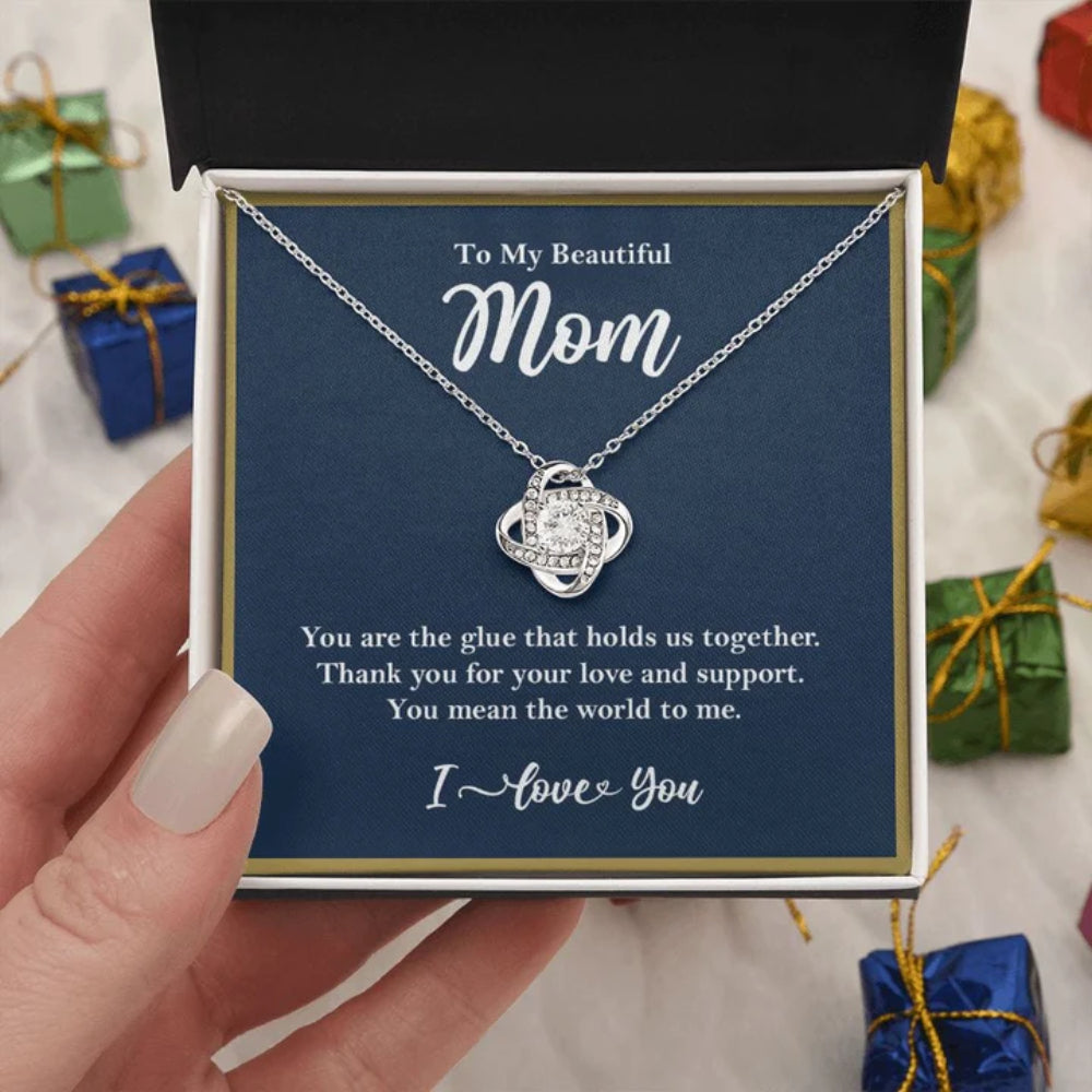 You Are the Glue Necklace, Mother&#8217;s Day Necklace, Mother&#8217;s Day Gifts