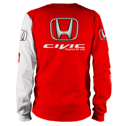 Honda Unisex Hoodies SKLT T-shirts Custom Name All Over Print V14