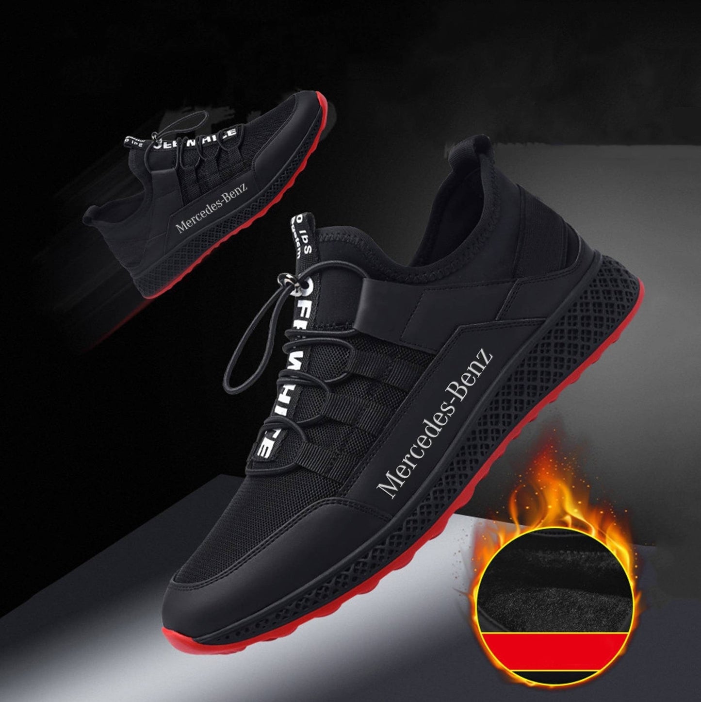 Mercedes Benz Breathable Luxury Shoes