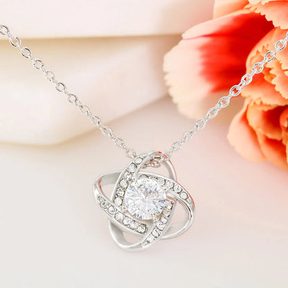 Thank You For Always Being There &#8211; To My Beautiful Mom Love Knot, Mom Birthday Gift, Mother&#8217;s Day Gifts