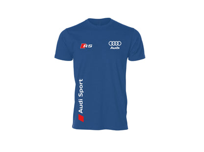 Audi Half Sleeves Crewneck T-shirt