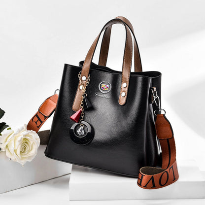 Cadillac Luxury Leather Women Handbag-bag-Driver Apparel-Driversapparel.com