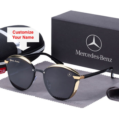 Customize Your Name with Mercedes Women’s Polarized Glasses-Driver Apparel-Driversapparel.com