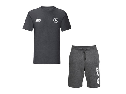 AMG Mercedes T-Shirt and Shorts Set