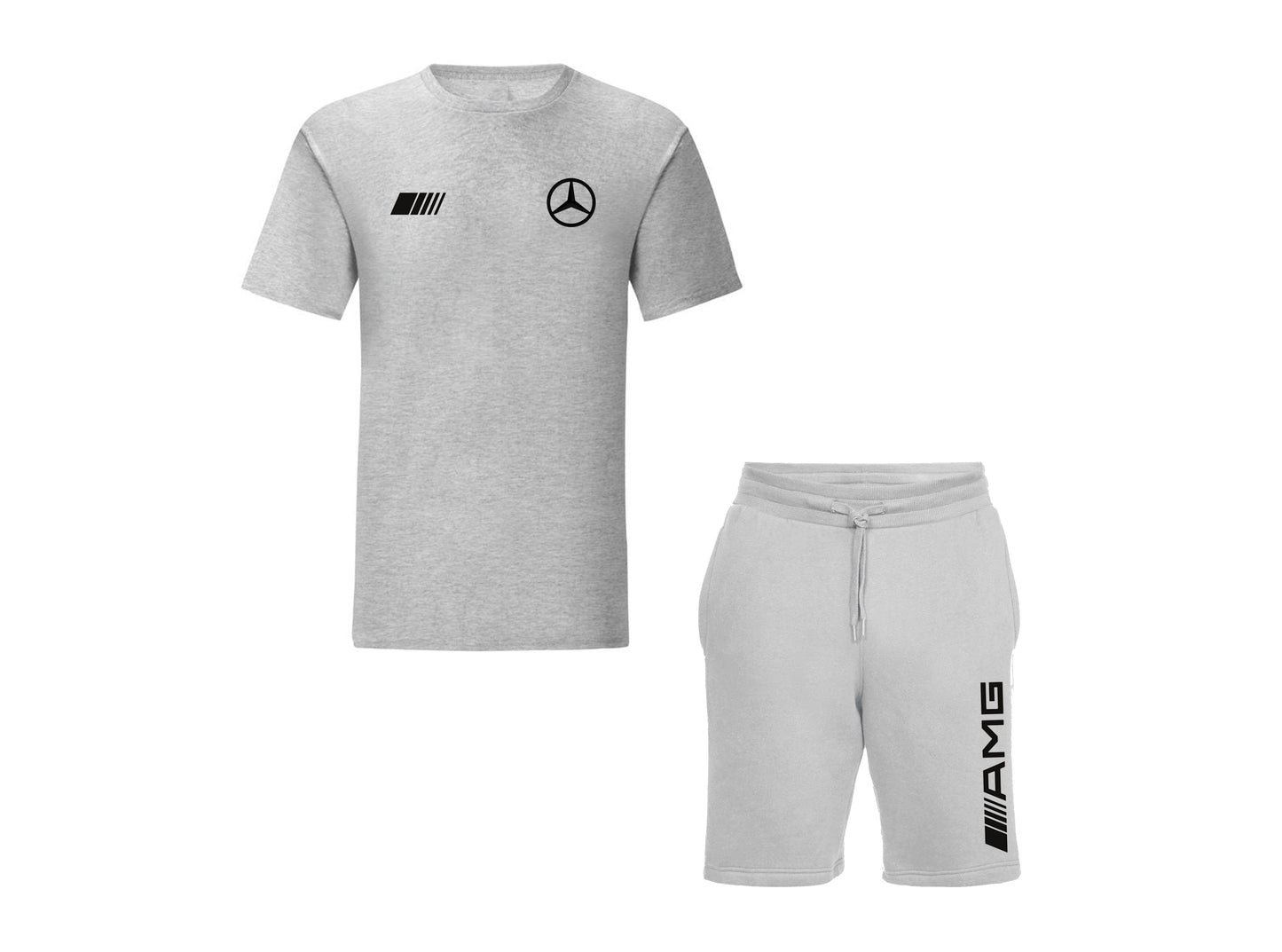 AMG Mercedes T-Shirt and Shorts Set