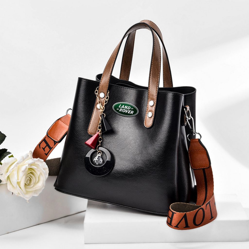 Land Rang Rover Luxury Leather Women Handbag-bag-Driver Apparel-Driversapparel.com