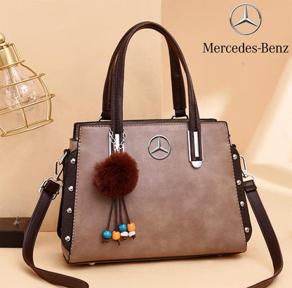 Mercedes Fashion Women Set Bag M01-bag-Driver Apparel-Brown-Driversapparel.com