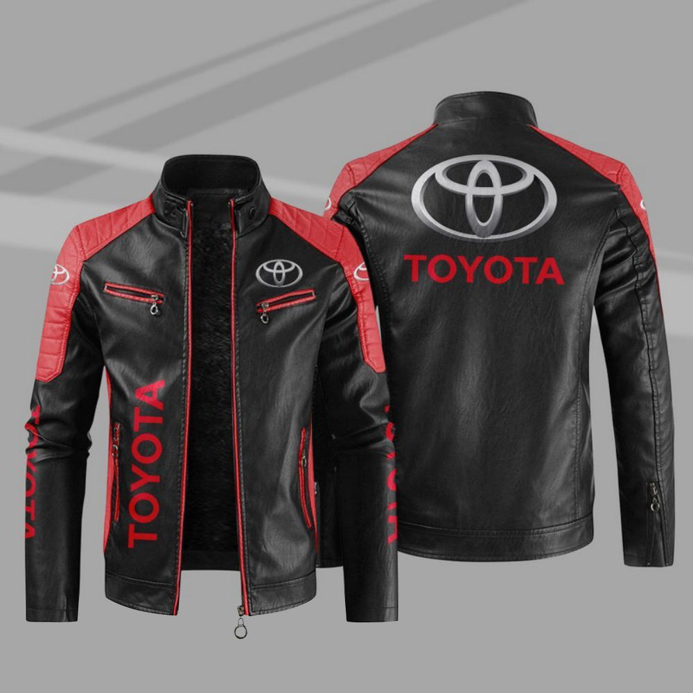 Toyota Jacket Toyota Sport Leather Jacket V08