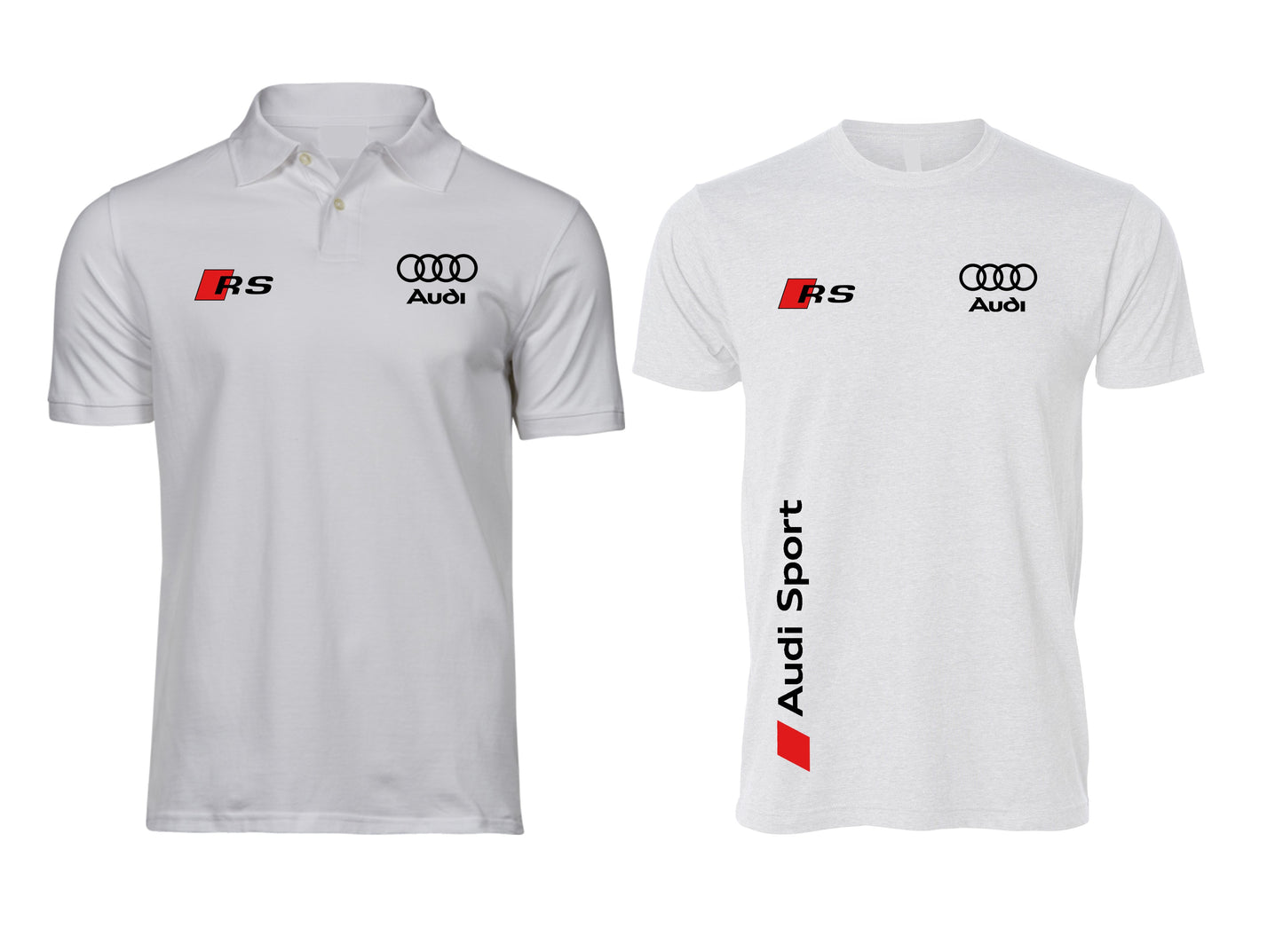 Audi Half Sleeves T-Shirts Set