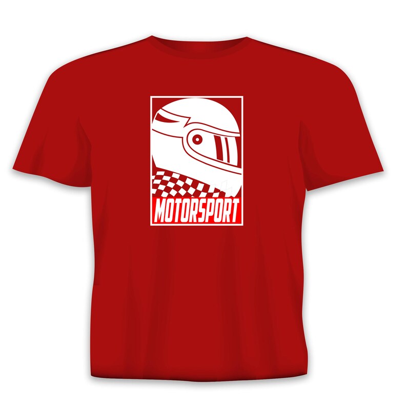 Obey Racing Motorsport Helmet T-Shirt