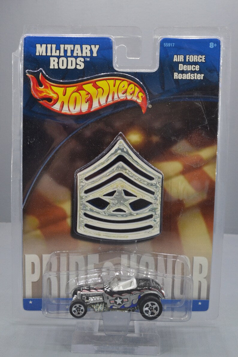 Hot Wheels Military Rods: Air Force Deuce Roadster_driver_clothing_drivi.store