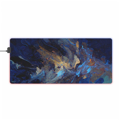 RGB Gaming Mouse Pad | Abstract Art | Gamer Gift_driver_clothing_drivi.store