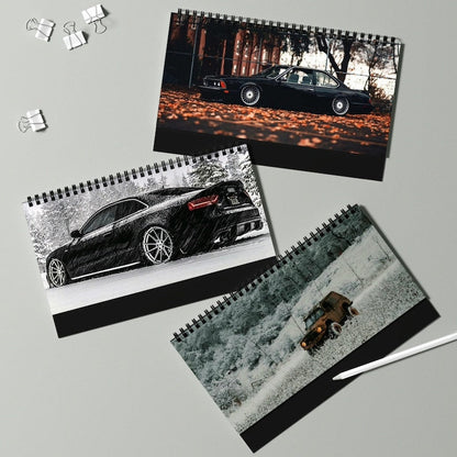 2024 Car Collector's Calendar: MOTUL, VAG Almanac, Cool Scenes