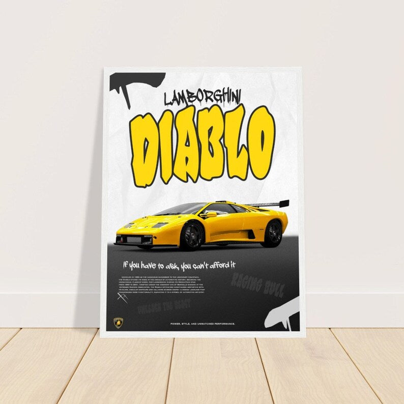 Lamborghini Diablo: The Italian Bull_driver_clothing_drivi.store