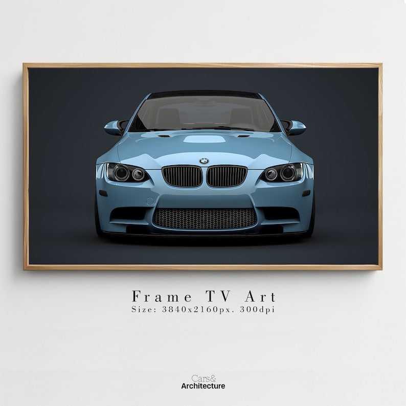 Automotive Art Bundle for Samsung The Frame TV: BMW E92 M3 Collection