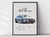 Stunning 1995 Nissan Skyline GT-R R33 Wall Art_driver_clothing_drivi.store