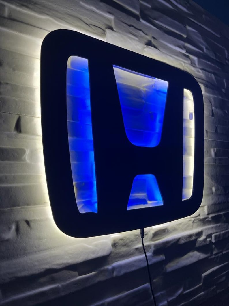 Honda Logo LED Wall Decor