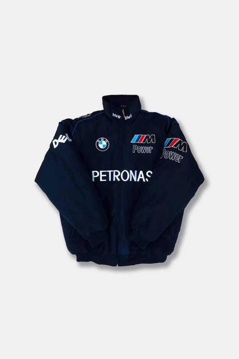 Vintage Racing Jacket: BMW, Mercedes, Y2K