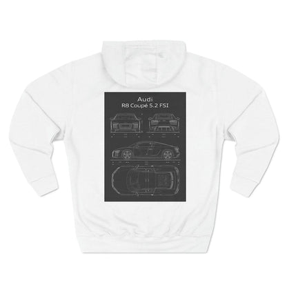 Audi R8 Hoodie: The Perfect Gift for Car Enthusiasts_driver_apparel_drivi.store