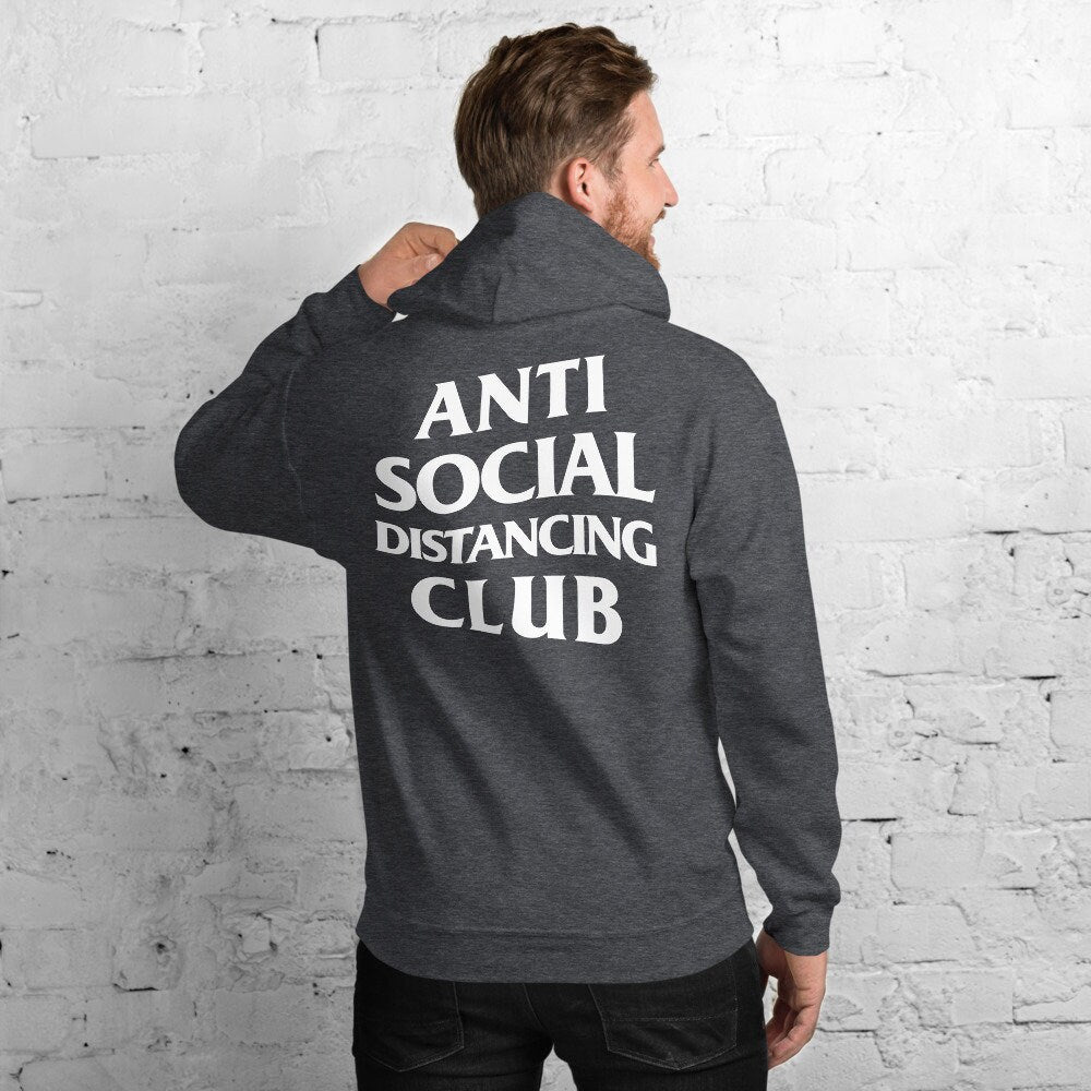 Anti Social Distancing Club Hoodie