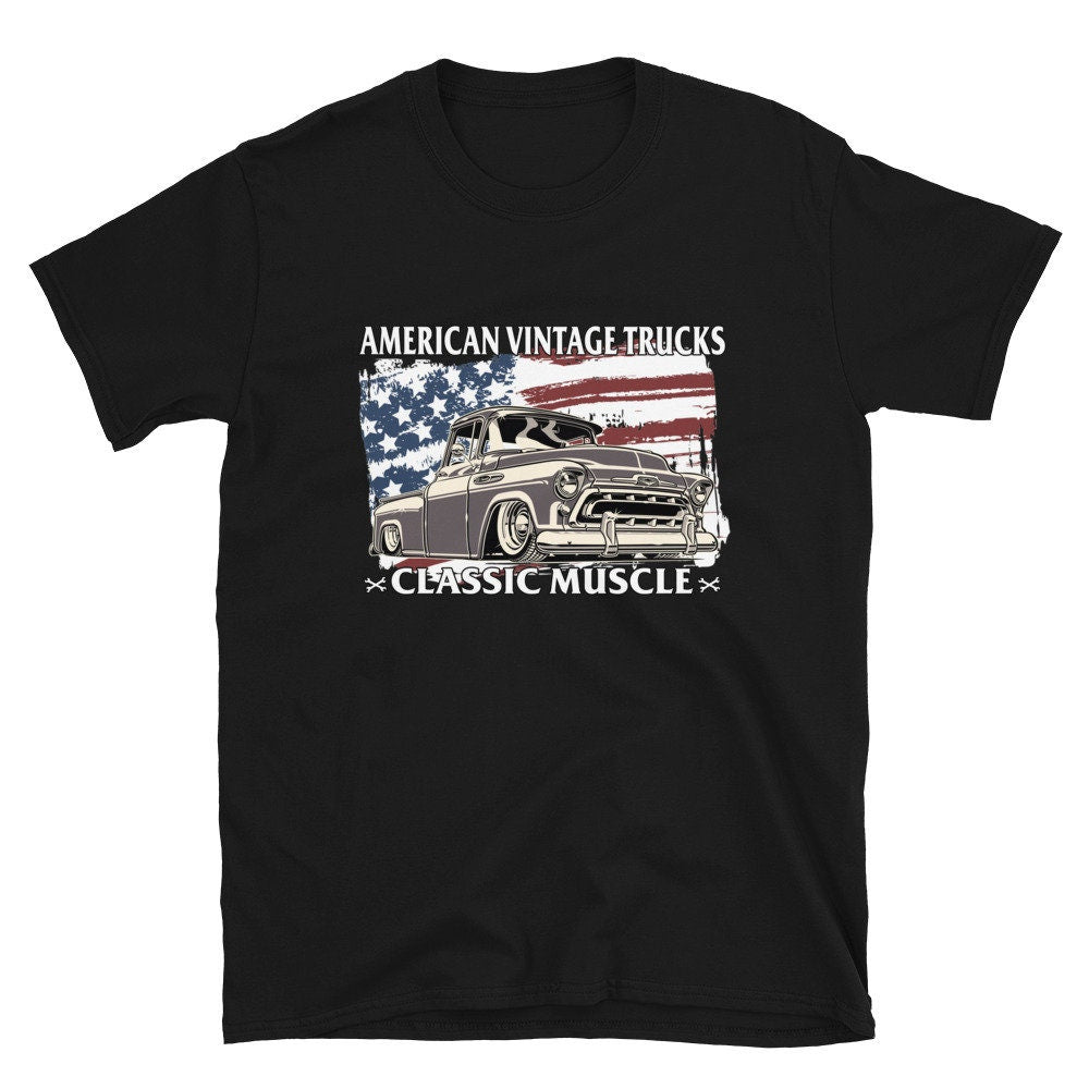 American Vintage Classic Trucks T-Shirt